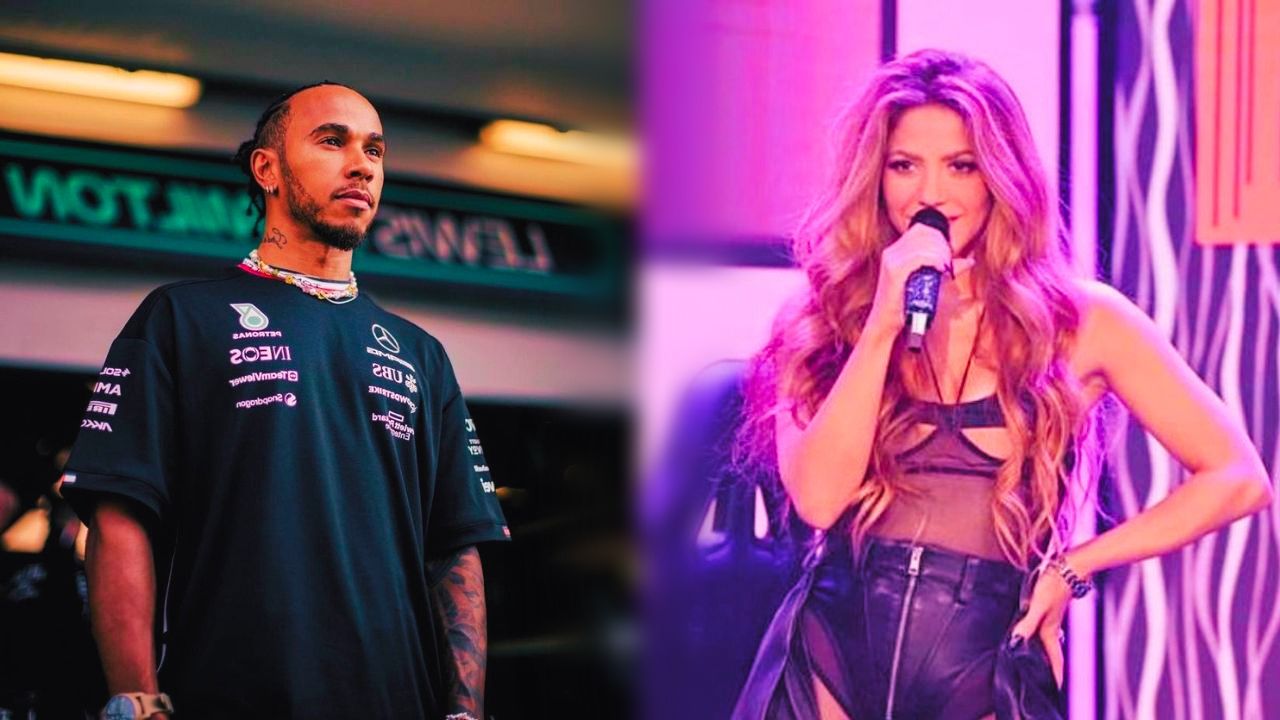 Imagen de Lewis Hamilton, el piloto que habría conquistado a Shakira