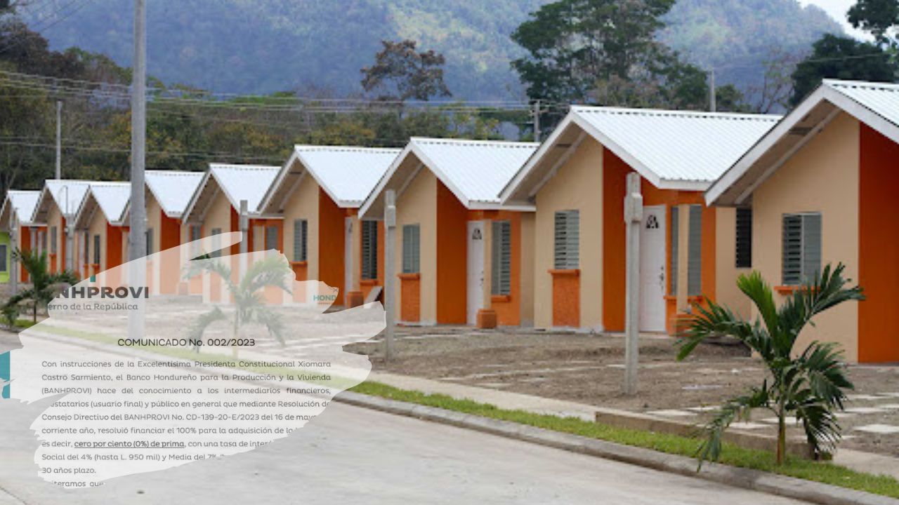 Imagen de Gobierno financiará 100 % en adquisición de viviendas Banhprovi; incluyendo la prima