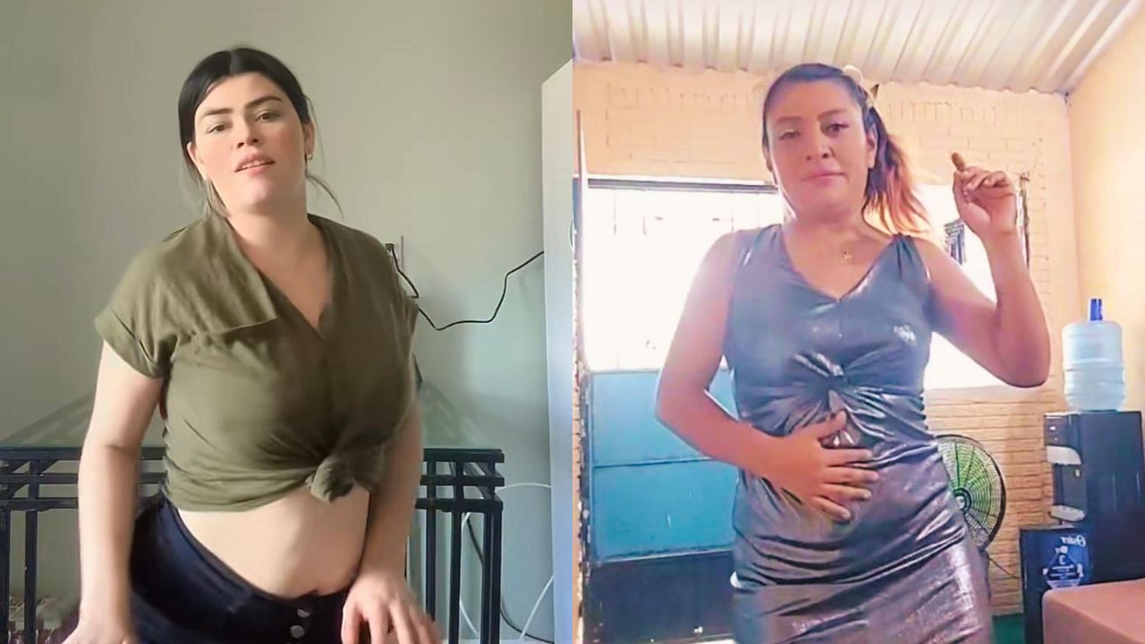 Imagen de Wendy Tejeda y Yanira Berríos bailan al ritmo punta