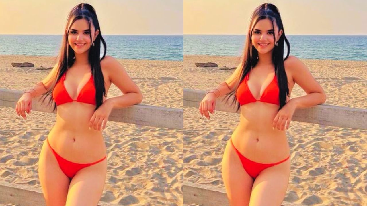 Imagen de Zuheilyn Clemente presume sus curvas en traje de baño