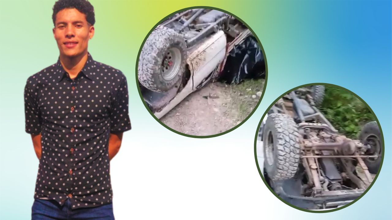 Imagen de Familiares del 'CR7 hondureño' sufrieron accidente; se volcaron