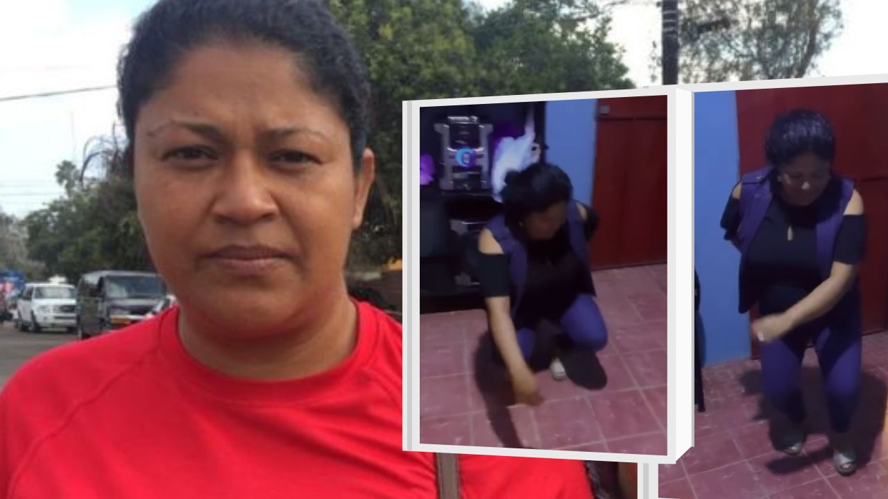 Imagen de Lady Frijoles causa sensación con sus atrevidos pasos de playero