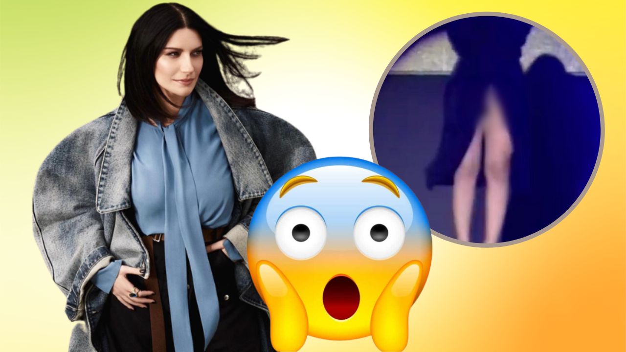 Imagen de 'La tengo como todas': el día que Laura Pausini enseñó todo por accidente