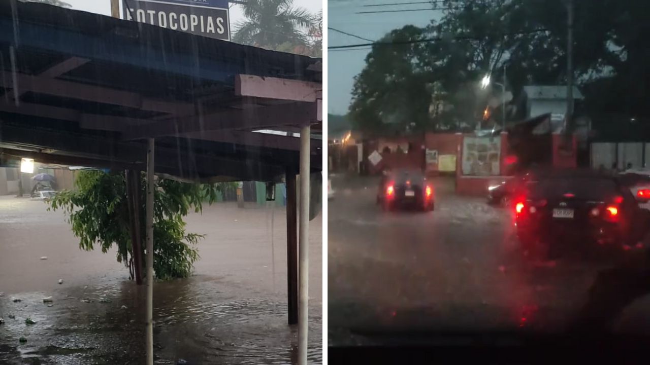 Imagen de VÍDEOS: Lluvias inundan calles de Tegucigalpa