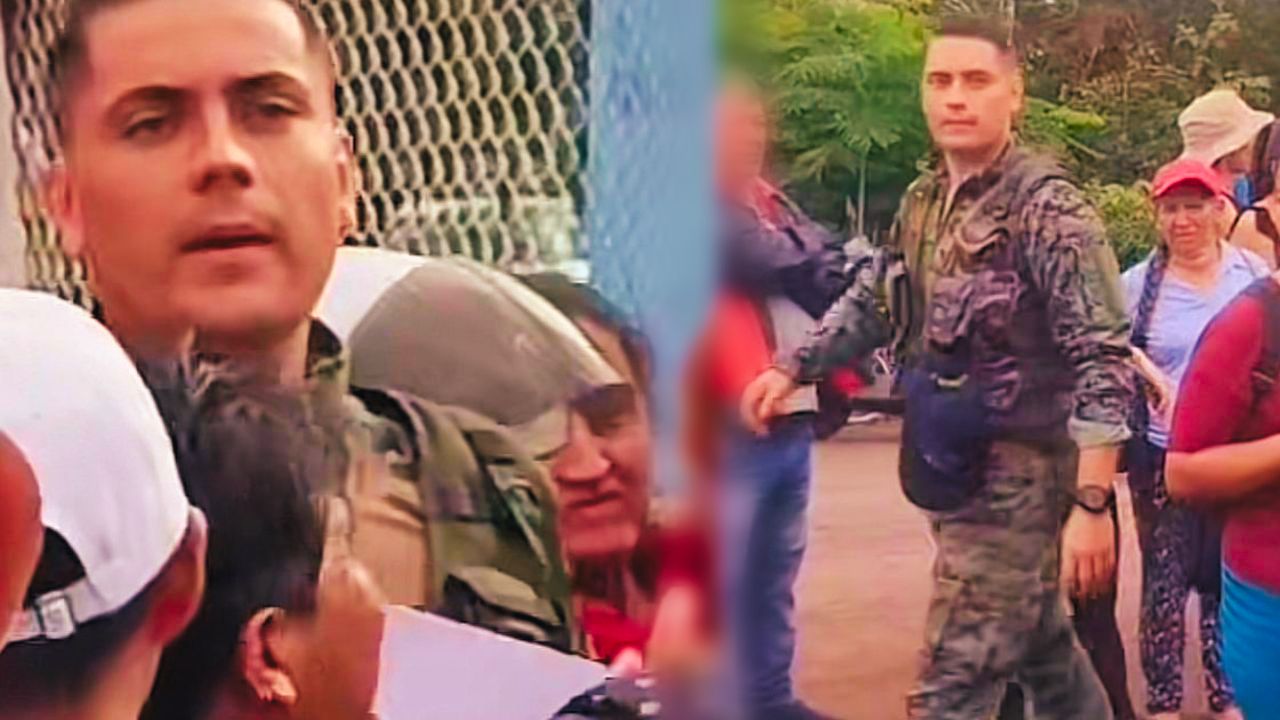 Imagen de Militar alborota las redes por sus ojos verdes y demás atractivo físico