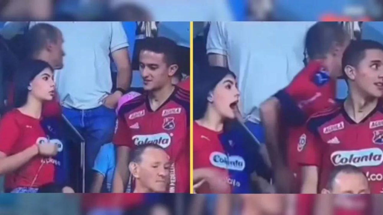 Imagen Principal de Nota: ¿Infieles? Exponen a pareja en pleno partido de fútbol