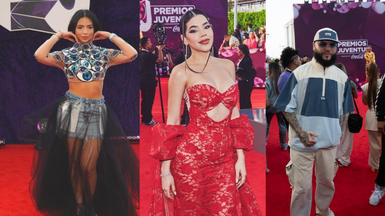 Imagen de Alfombra roja Premios Juventud 2023 ¡Mira cómo lucieron los famosos!