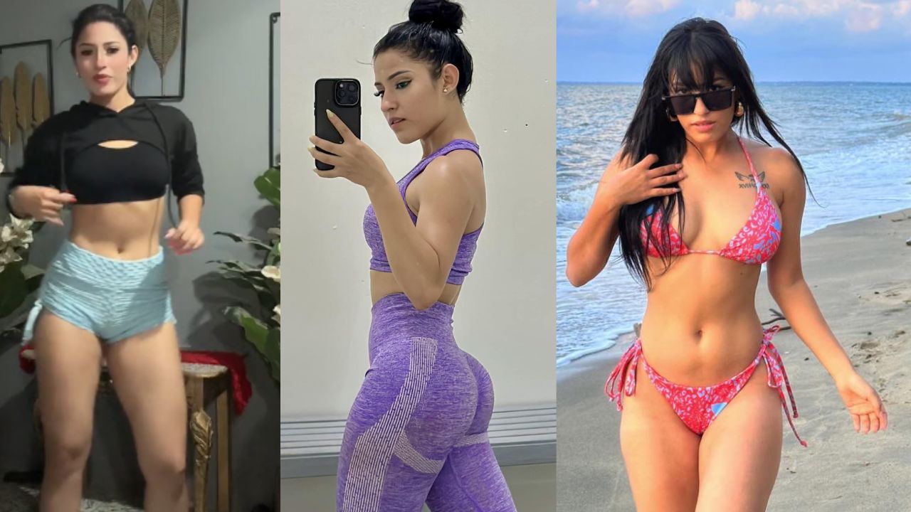 Imagen de Jissel Pacheco, edecán hondureña que revoluciona TikTok con sus candentes bailes
