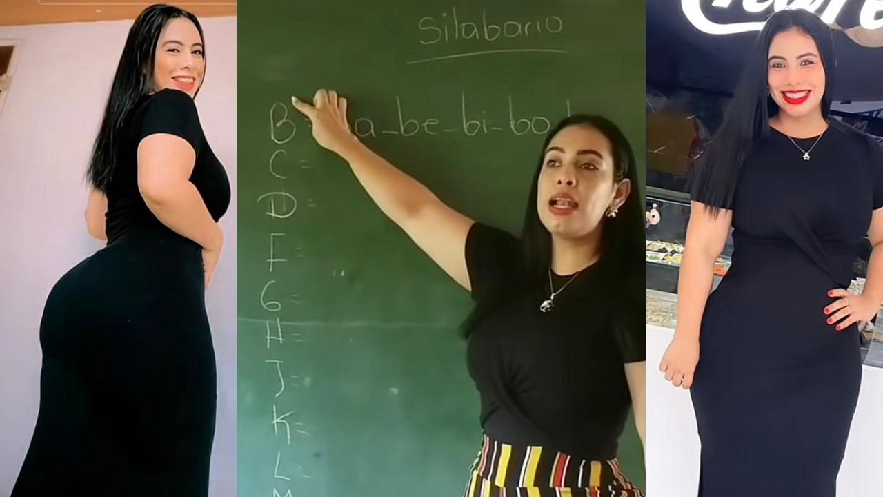 Imagen Principal de Nota: Maestra hondureña de educación primaria sacude sus curvas al ritmo de la punta