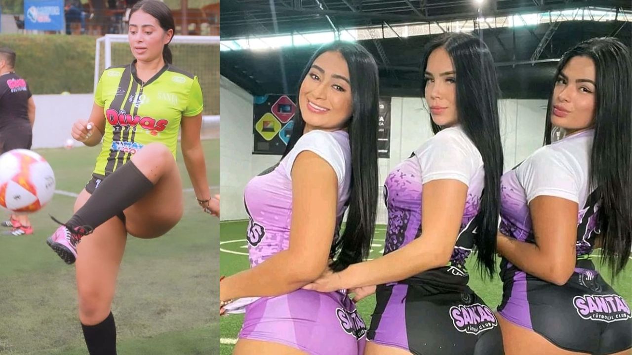 Imagen Principal de Nota: Equipo de fútbol femenino está causando sensación por sus atractivas jugadoras
