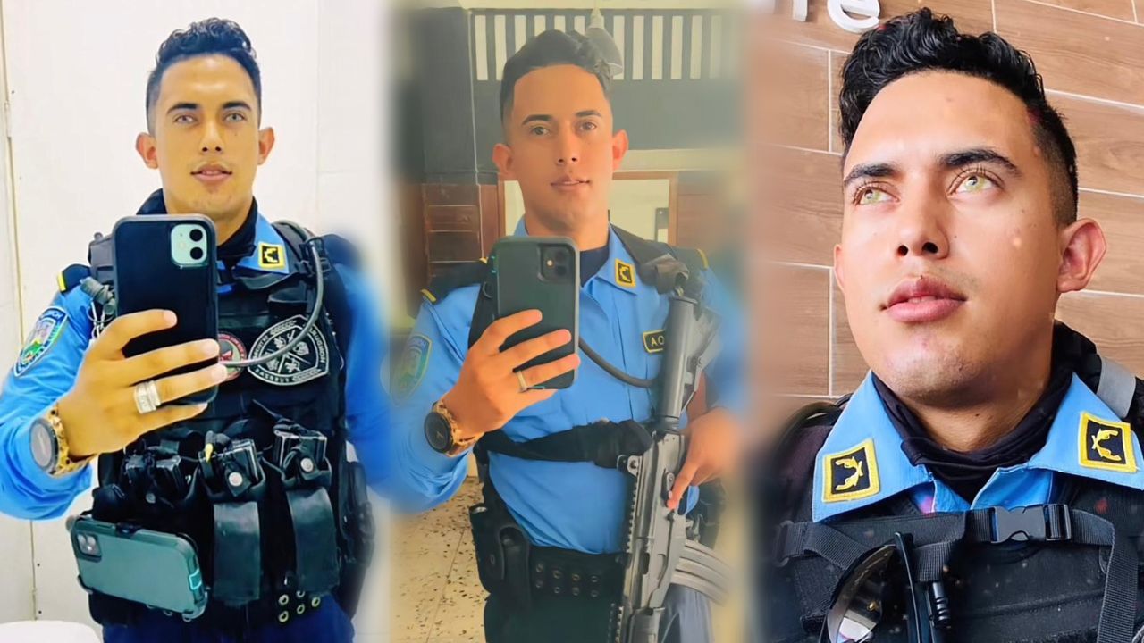 Imagen de Atractivo policía hondureño seduce a muchas con tatuajes en su cuerpo