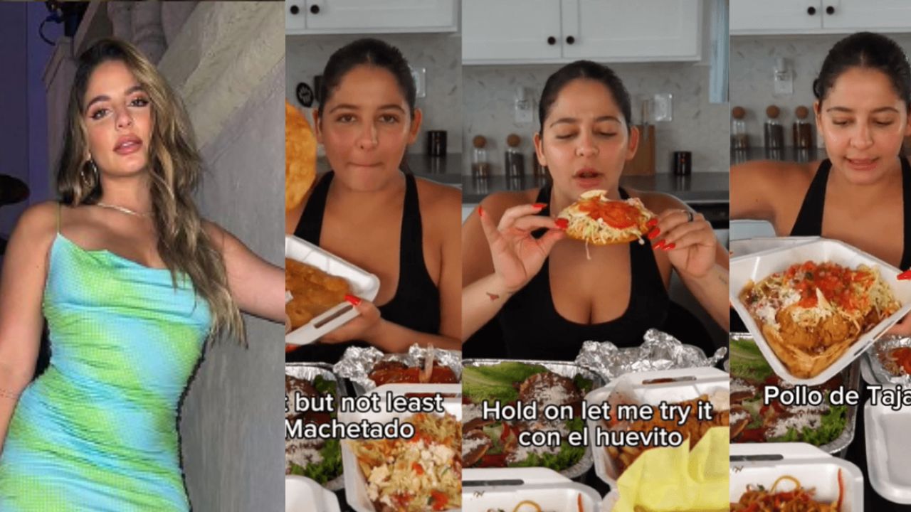 Imagen Principal de Nota: María Legarda, influencer y tiktoker colombiana se enamora de gastronomía hondureña