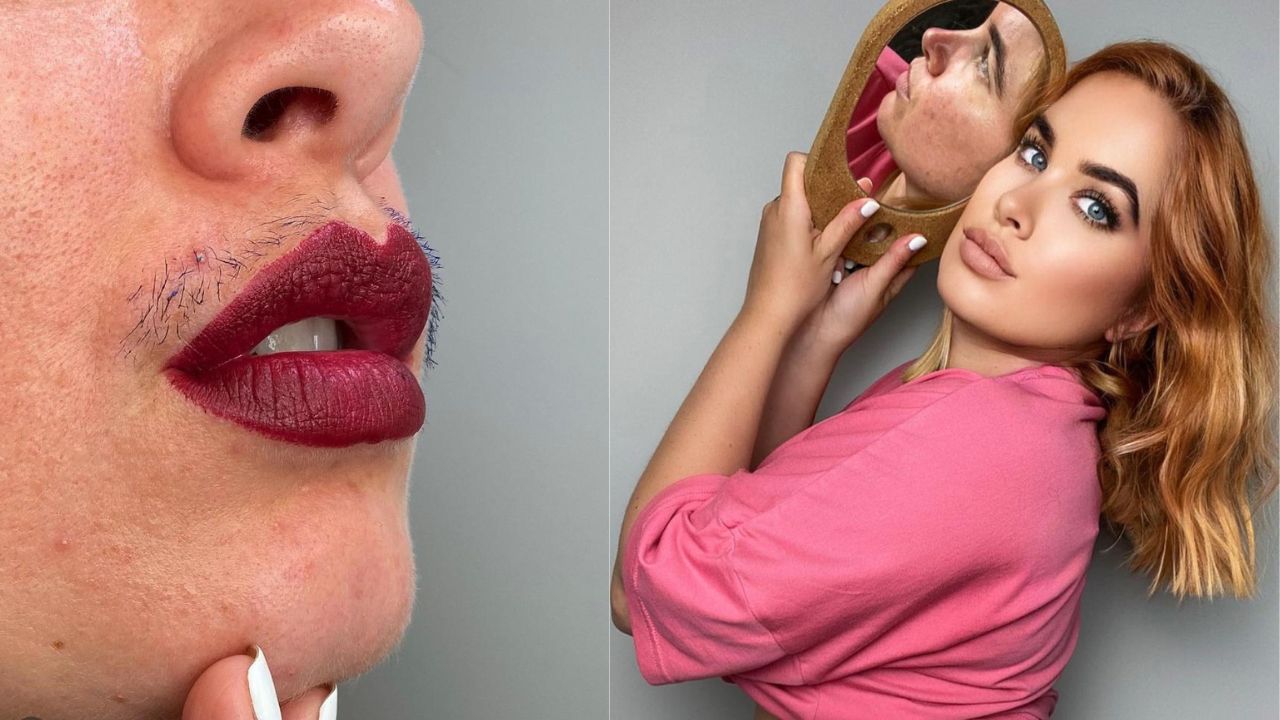 Imagen Principal de Nota: TikTok: influencer pone de moda que las mujeres utilicen bigote