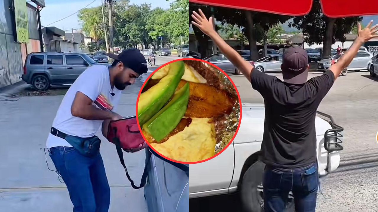 Imagen Principal de Nota: ¡Hondureño vendedor de burritas en San Pedro Sula se vuelve viral en las redes sociales!