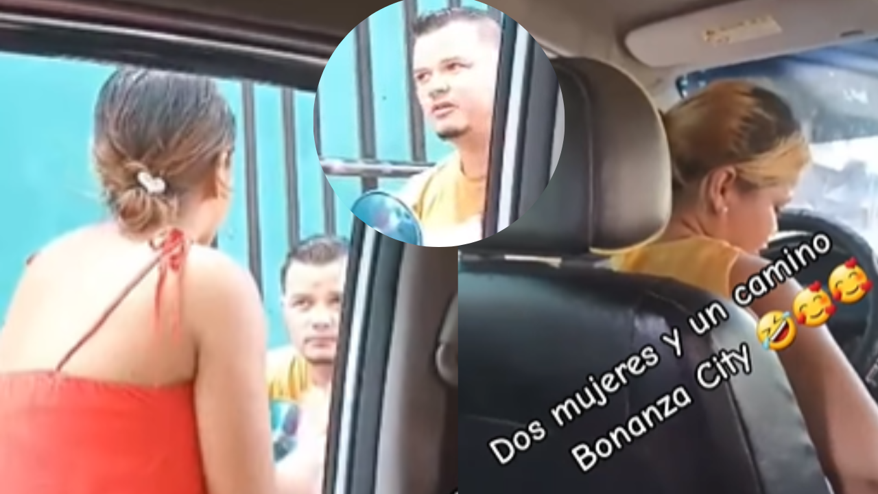 Imagen Principal de Nota: 'No te voy a golpear a vos': Dos mujeres enfrentan al hombre que las engañó y video es viral