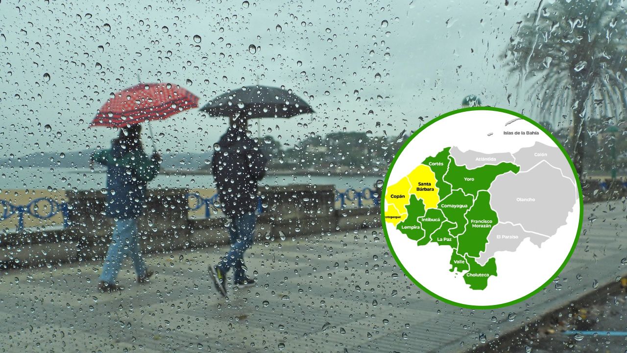 Imagen Principal de Nota: Decretan alerta amarilla por lluvias en tres departamentos de Honduras