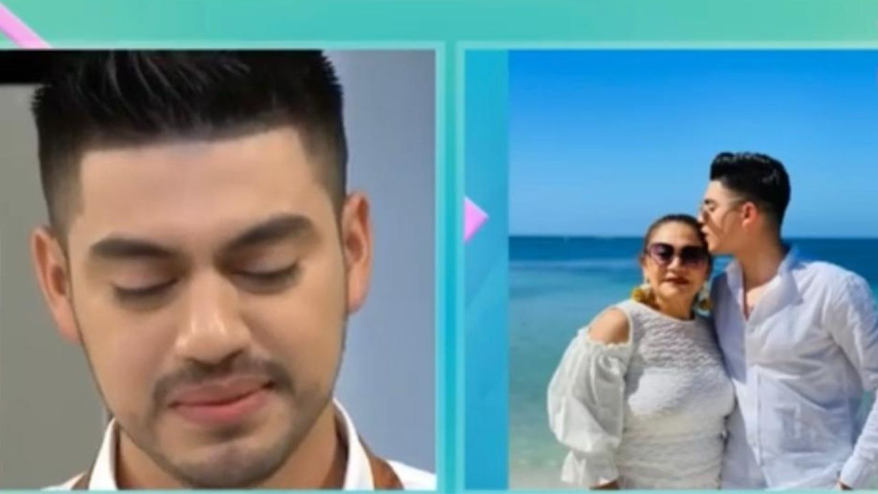 Imagen de César Enamorado se conmueve con palabras de su madre en vivo