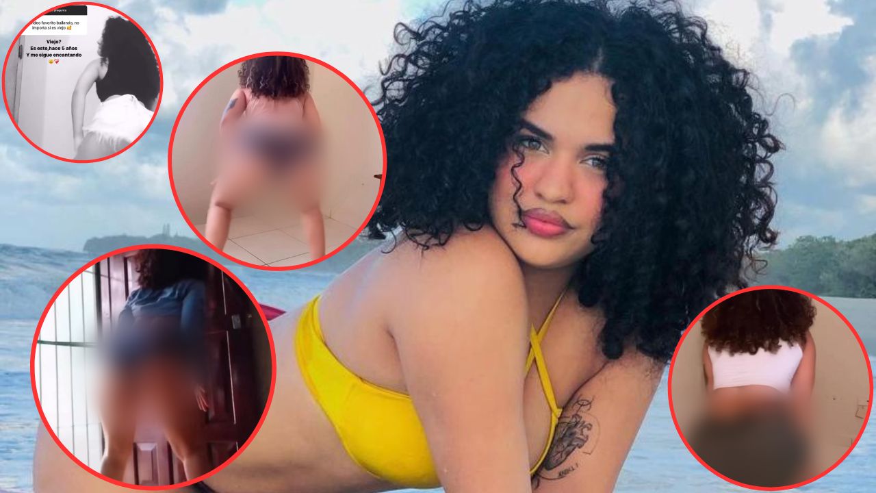 Imagen de Doble de Cesia Sáenz complace a seguidores con sus bailes más atrevidos