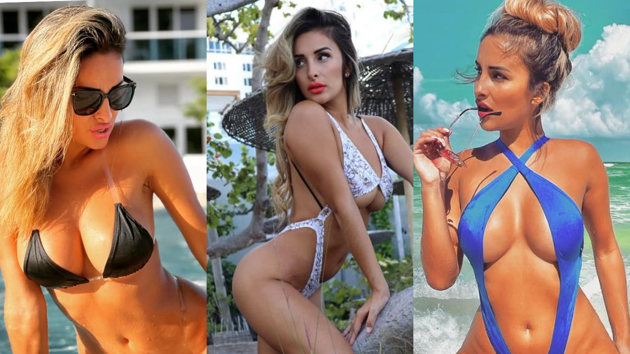 Imagen Principal de Nota: La modelo Dorina Guillén reaparece en redes con microbikini sin dejar nada a la  imaginación