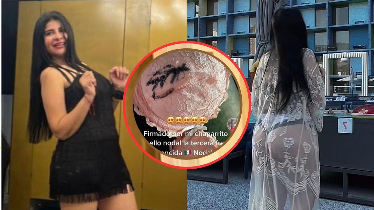 Imagen de ¡Desde Las Vegas! Hondureña que lanzó el brasier a Nodal presume sus curvas en traje de baño
