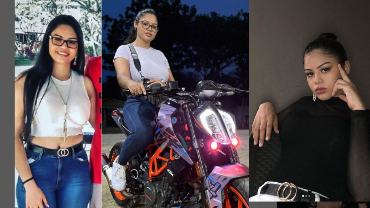 Imagen de ¡Sobre dos ruedas! Hondureña desafía las carreteras y enamora por su belleza a bordo de su motocicleta