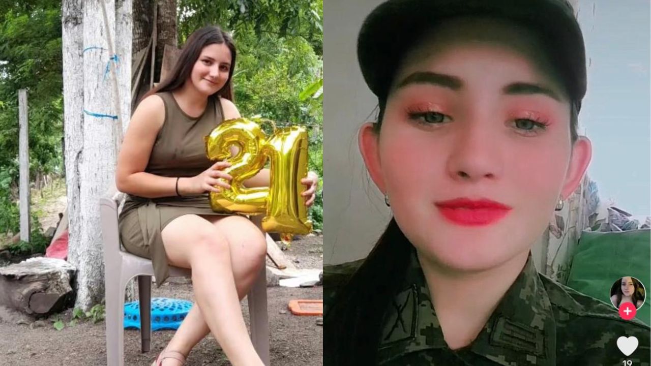 Imagen Principal de Nota: Conozca a ‘la Chelita Catracha’, militar originaria de Santa Bárbara que encanta a muchos