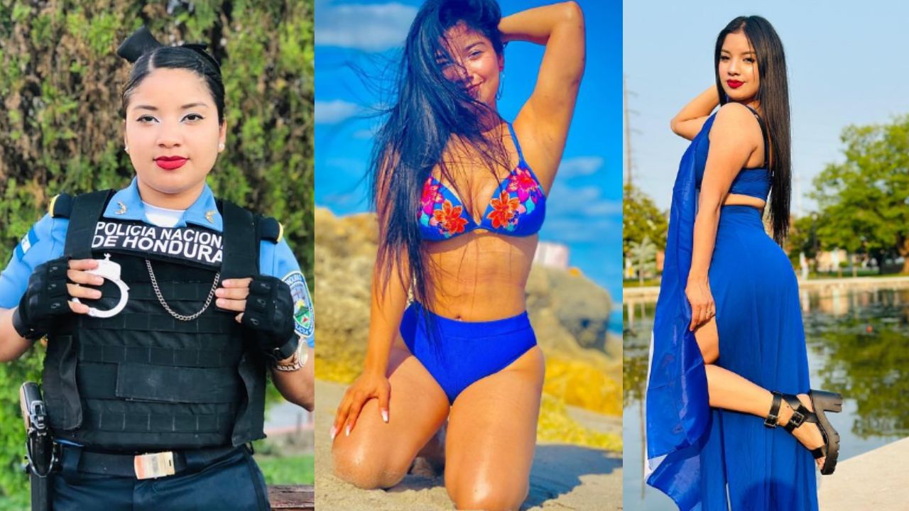Imagen de Génesis Alvarado, la expolicía hondureña que transformó su imagen con cirugías plásticas