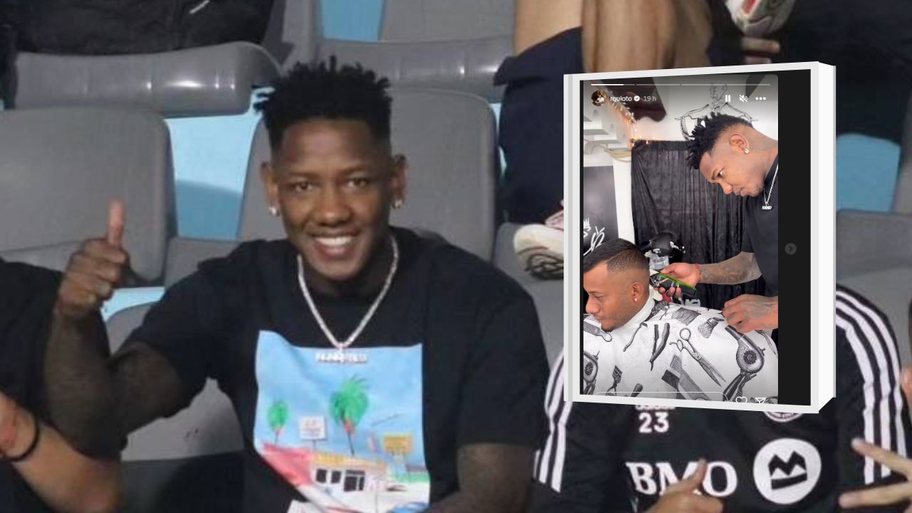 Imagen Principal de Nota: ¿Se aleja de las canchas? Romell Quioto  comparte sus habilidades como barbero