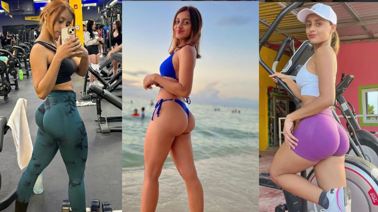 Imagen de Sindy López, la hondureña que es viral en TikTok por estos videos