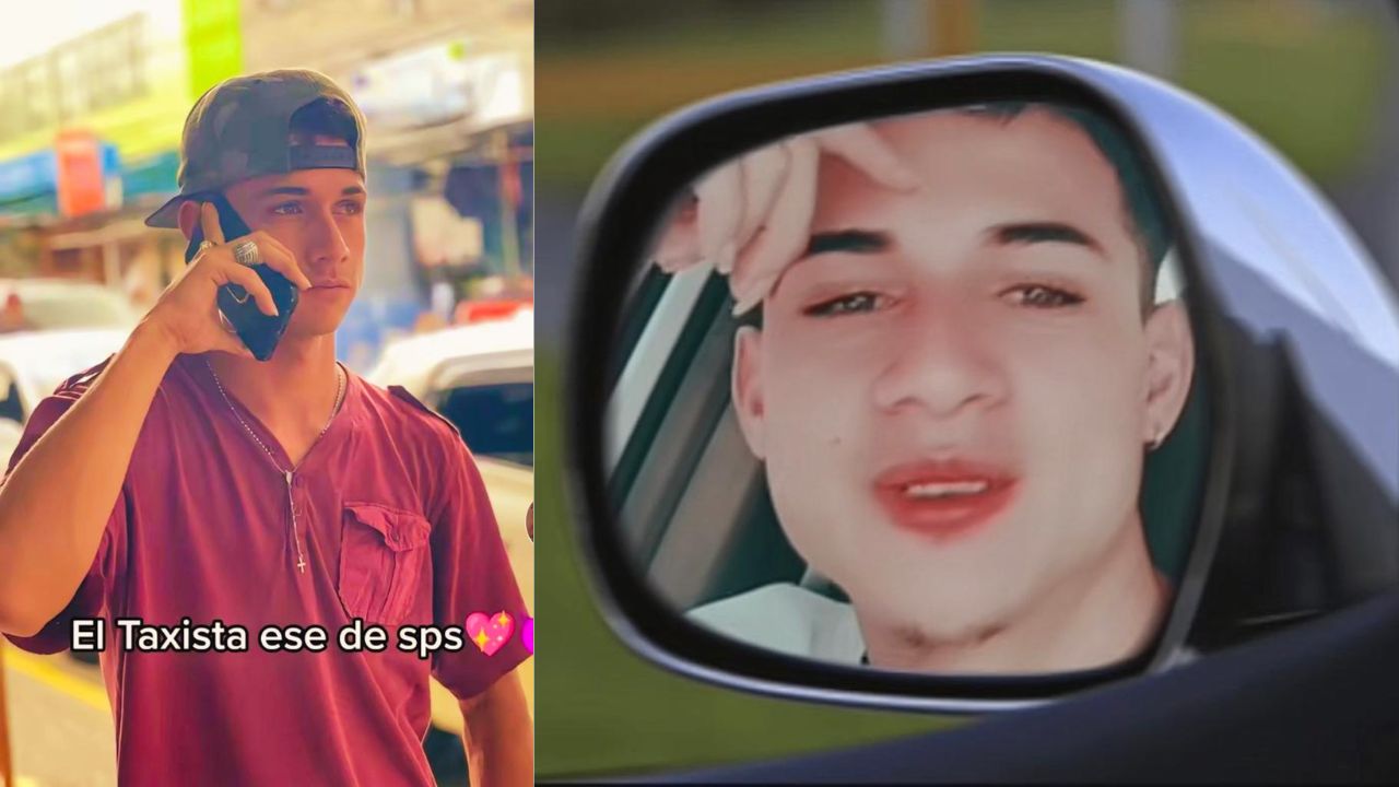 Imagen Principal de Nota: ‘Quiero pagar la carrera completa’: padre soltero que es taxista en SPS enamora a internautas
