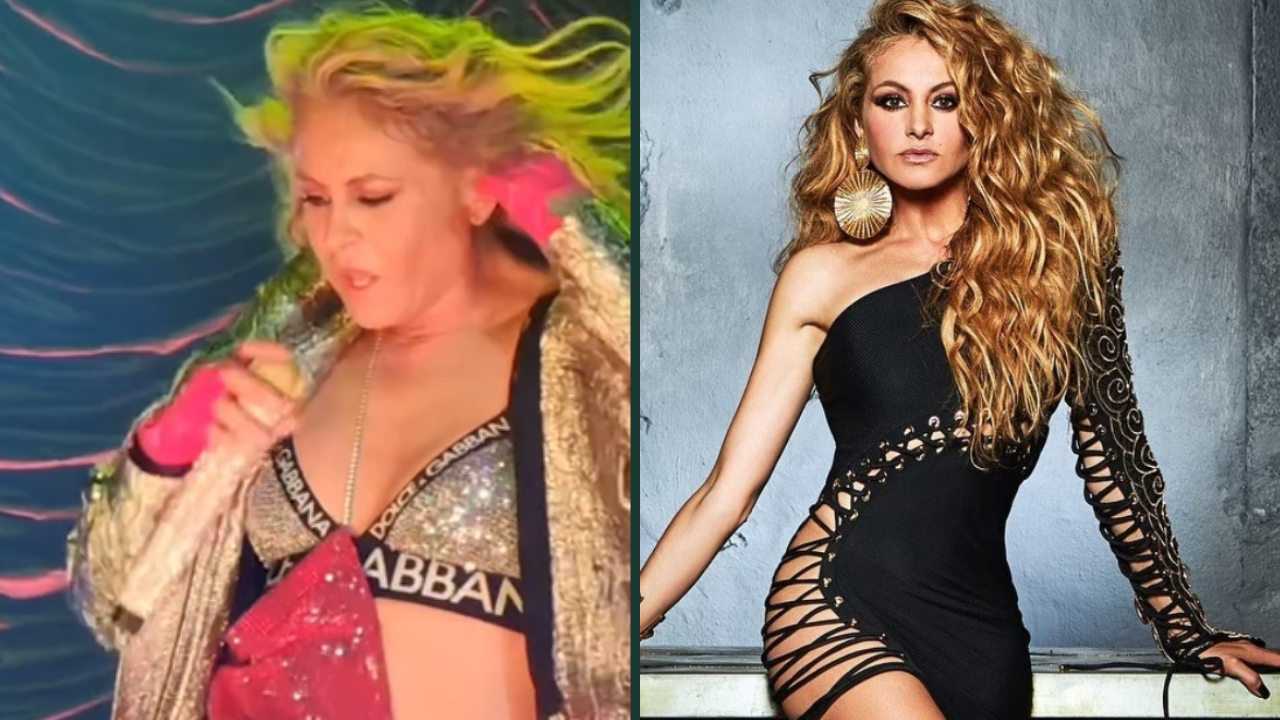 Imagen Principal de Nota: Paulina Rubio gordísima, critican a la chica dorada por tener sobrepeso y verse mayor