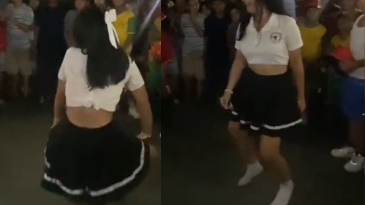 Imagen Principal de Nota: Pomponera hondureña se viraliza por baile intenso en fiesta del 15 de septiembre