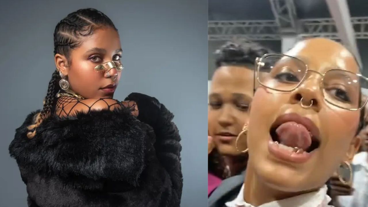 Imagen de 'Cristo te ama': Tokischa le saca la lengua a mujer cristiana que le dice que se arrepienta