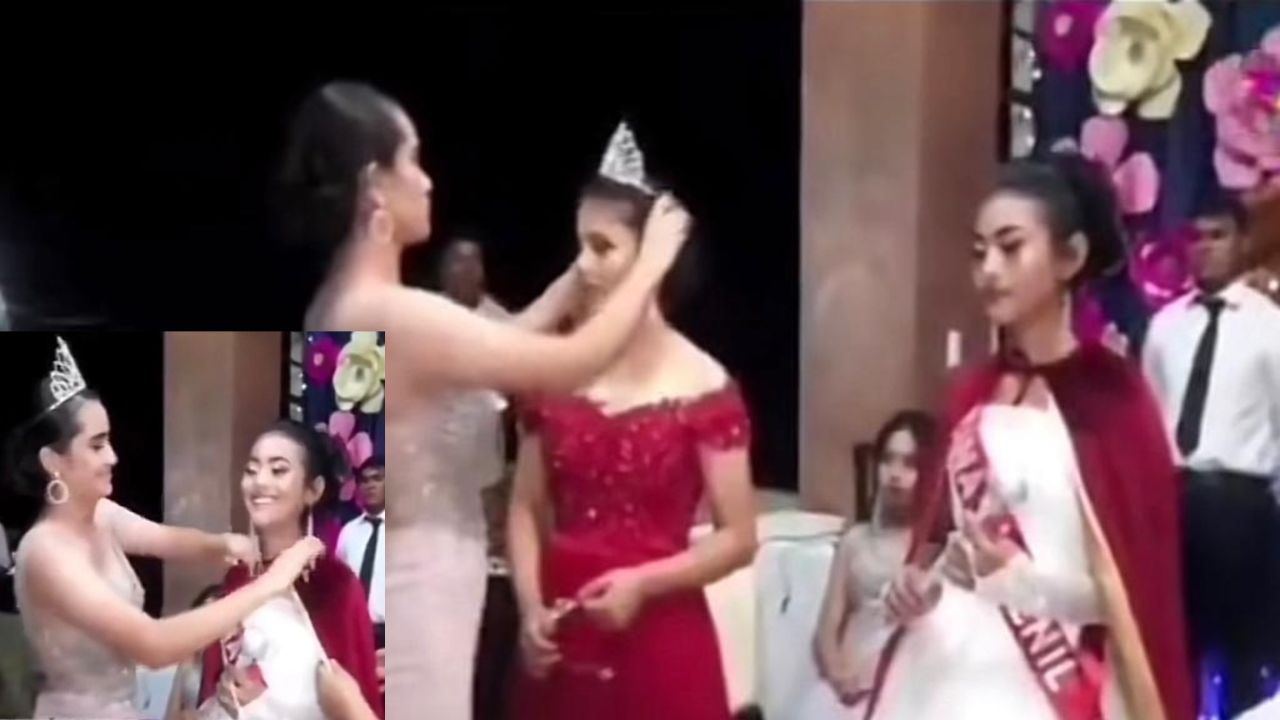 Imagen de 'Cuando no te cae bien la reina': Reviven enfrentamiento de jóvenes en coronación de Comayagua