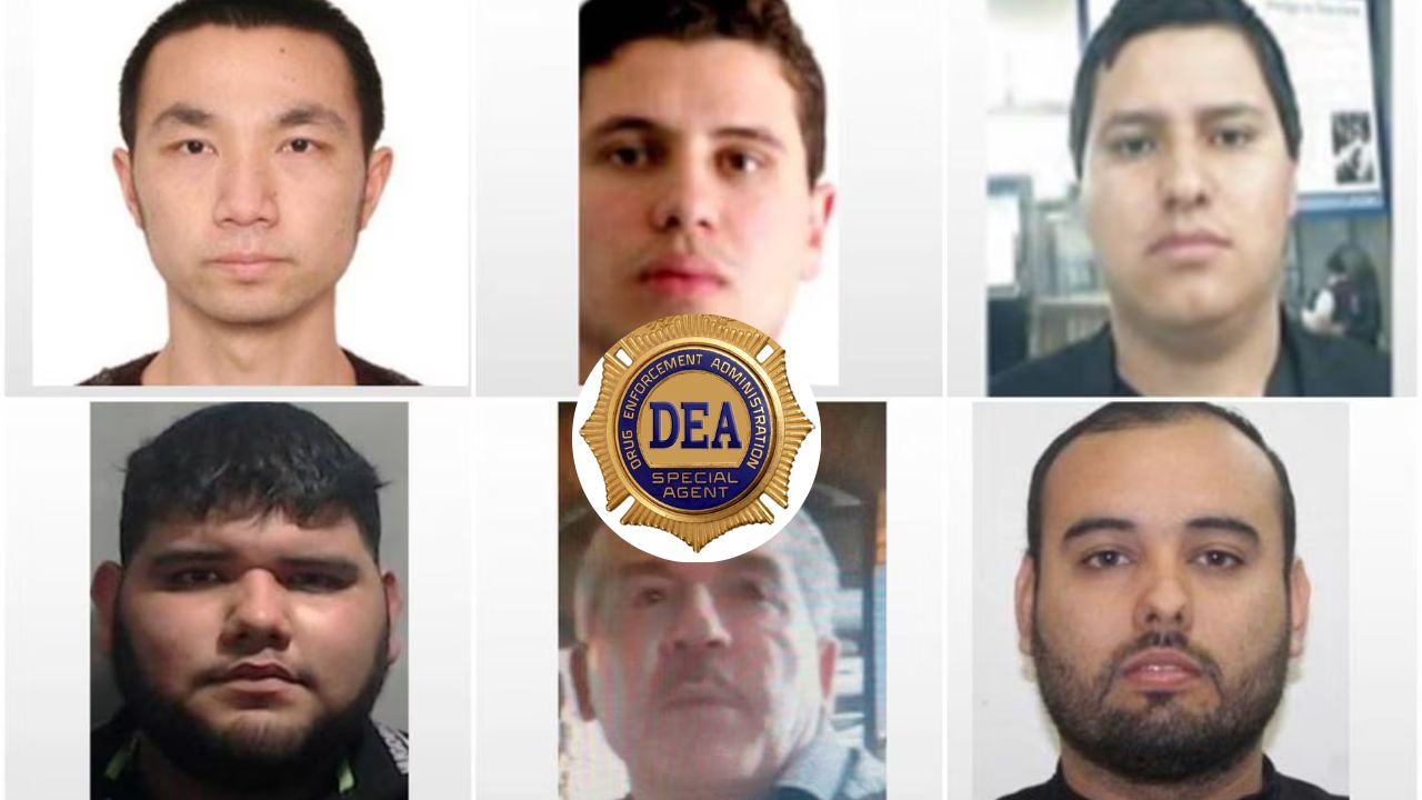 Imagen de DEA actualiza su lista de los más buscados; hay un hondureño