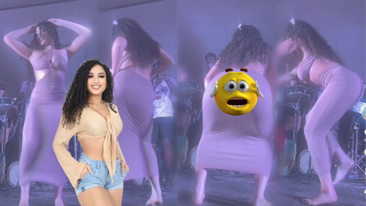 Imagen de La hondureña Valeria Aguilar hace 'los 7 quiebres del gato' al ritmo de la punta