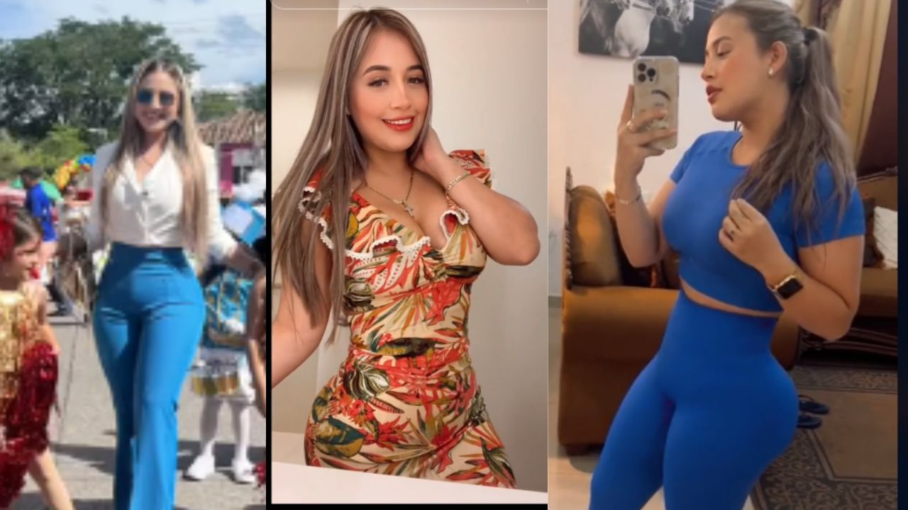 Imagen de Ella es Gabriela Zaldívar, la maestra de Santa Bárbara que robó miradas en los desfiles patrios