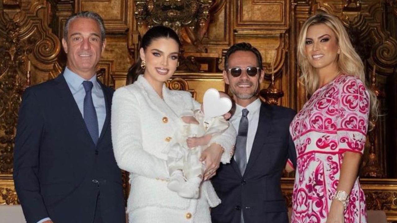 Imagen Principal de Nota: Nadia Ferreira y Marc Anthony bautizan a su hijo en México