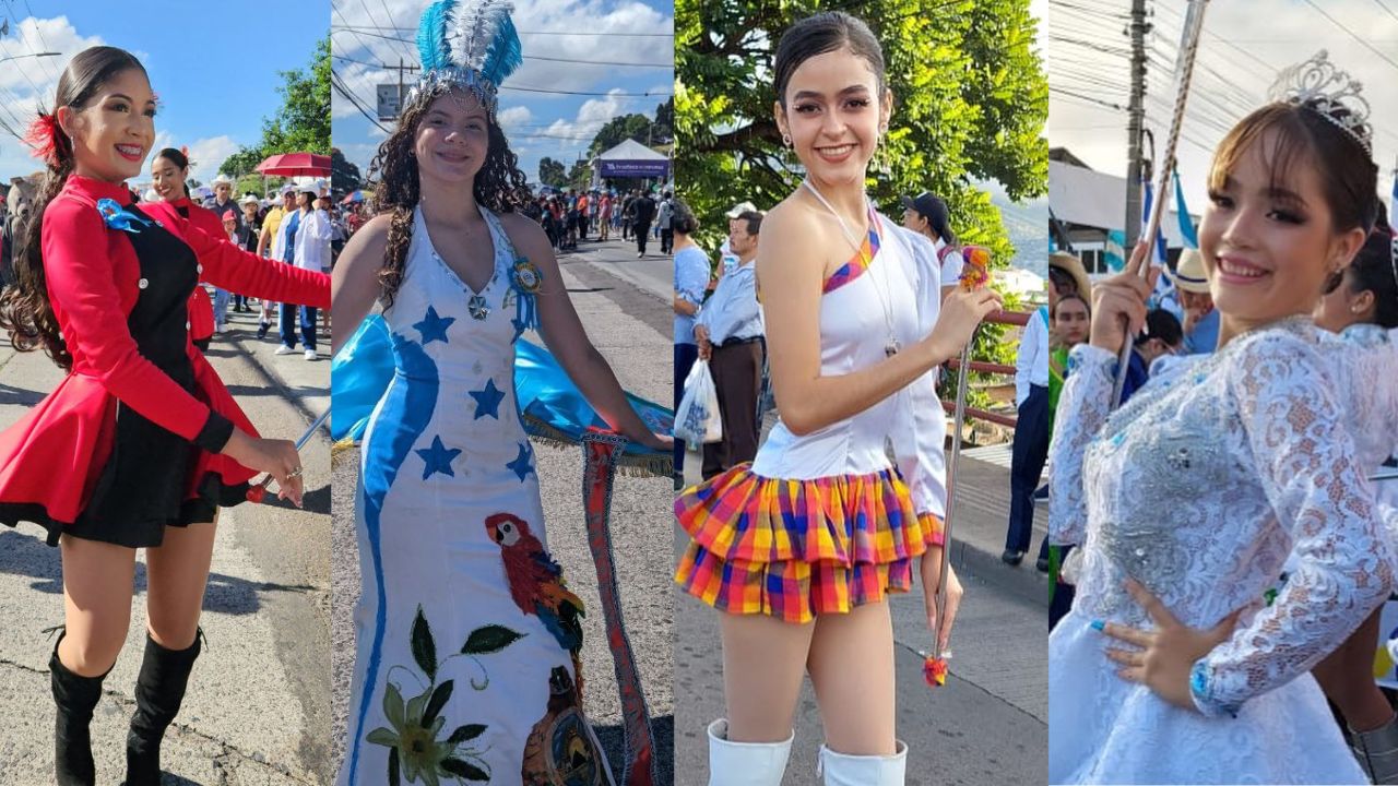 Imagen Principal de Nota: Independencia Honduras: hermosas palillonas se roban el show en desfiles patrios