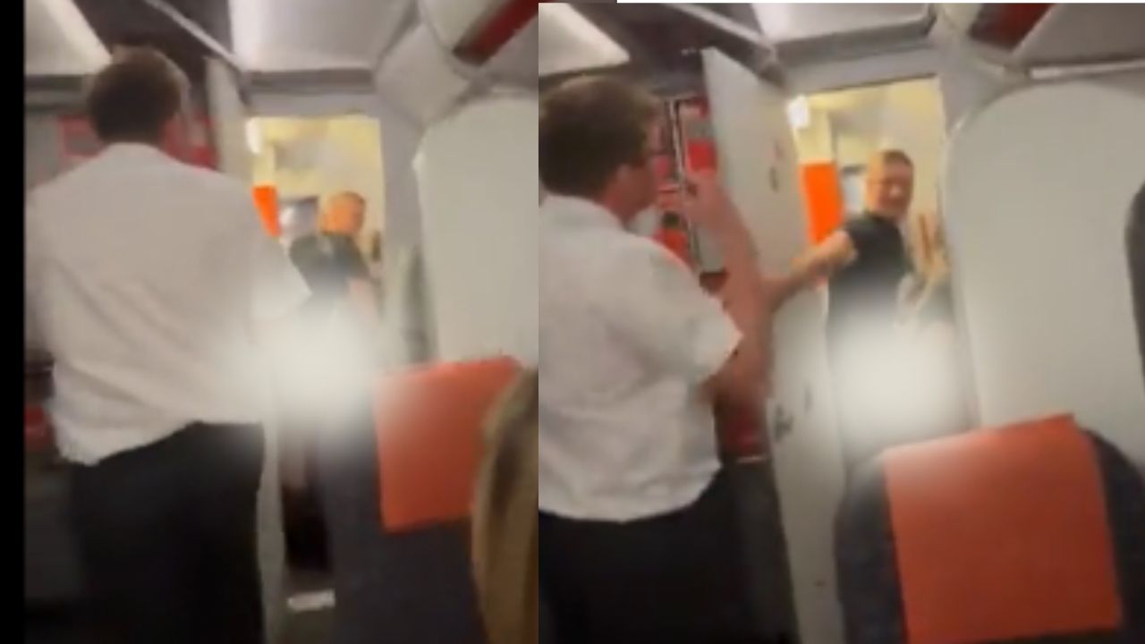 Imagen de Amor en el aire… Pareja es grabada en pleno avión haciendo lo indebido