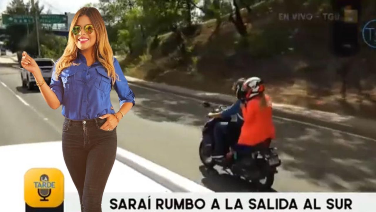 Imagen de ¡Todo terreno! Saraí Espinal se fue en moto al sur para pedir construcción del tercer carril