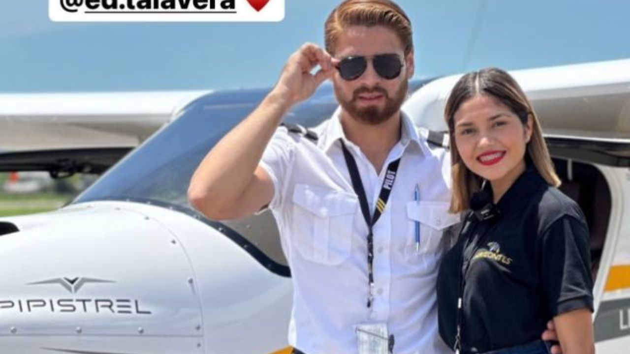 Imagen Principal de Nota: ‘Soyloruga’, la envidia de muchas al volar junto a piloto hondureño que roba suspiros en redes