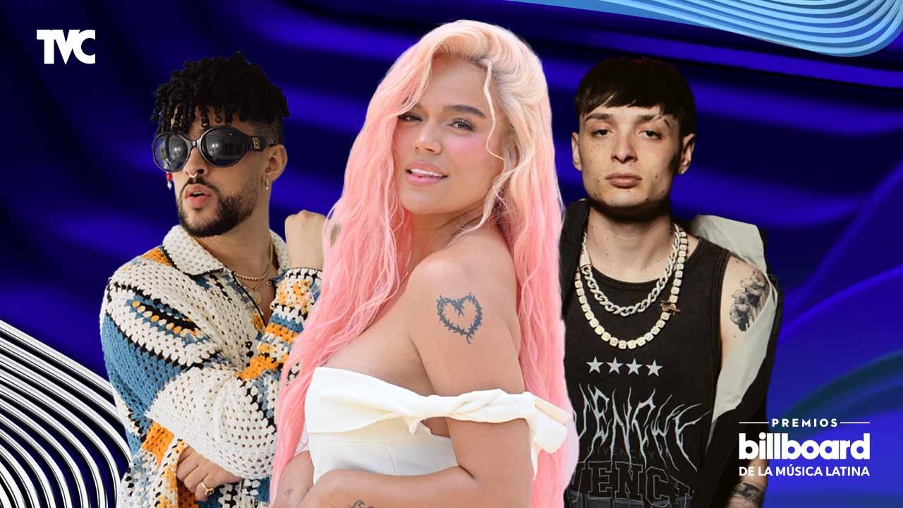 Imagen Principal de Nota: Bad Bunny, Karol G y Peso Pluma arrasaron en los Premios Billboard 2023