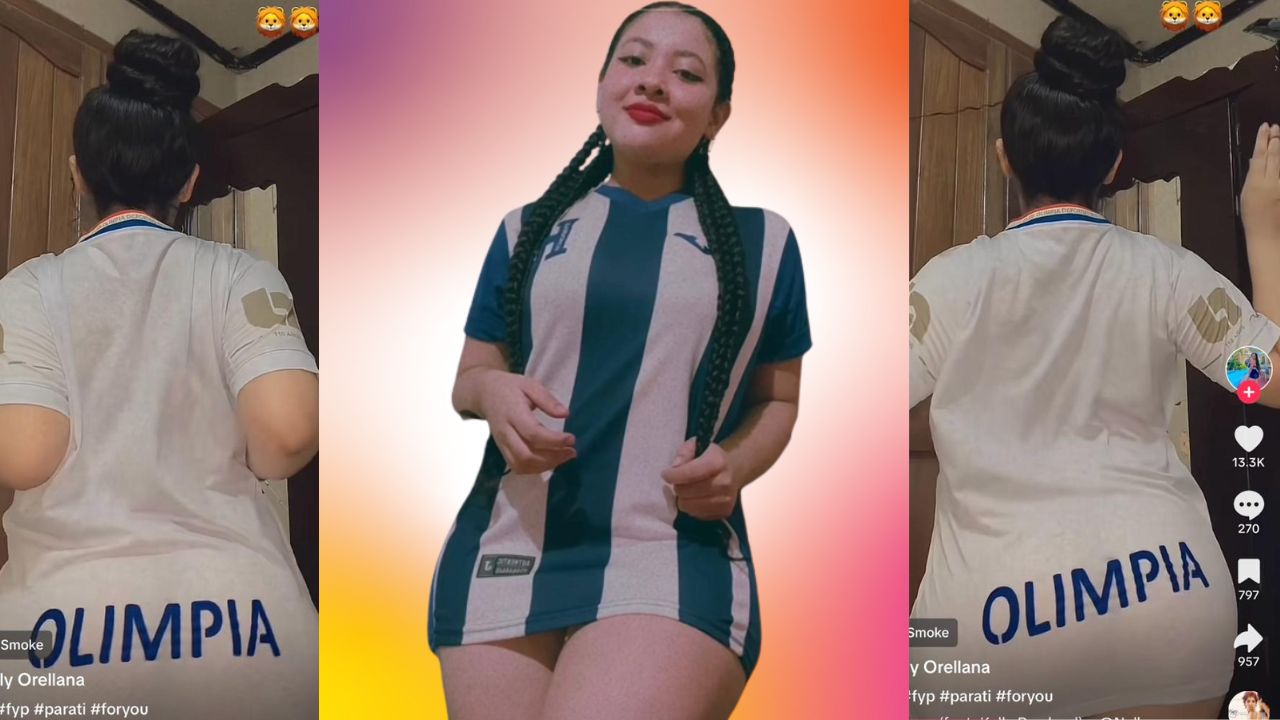Imagen de Así anima al Olimpia esta sexy  aficionada hondureña