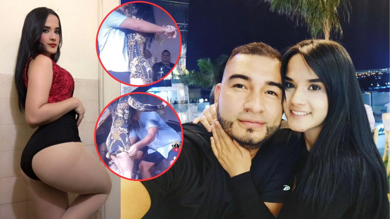 Imagen de Amado Corea y su novia se robaron el show bailando punta