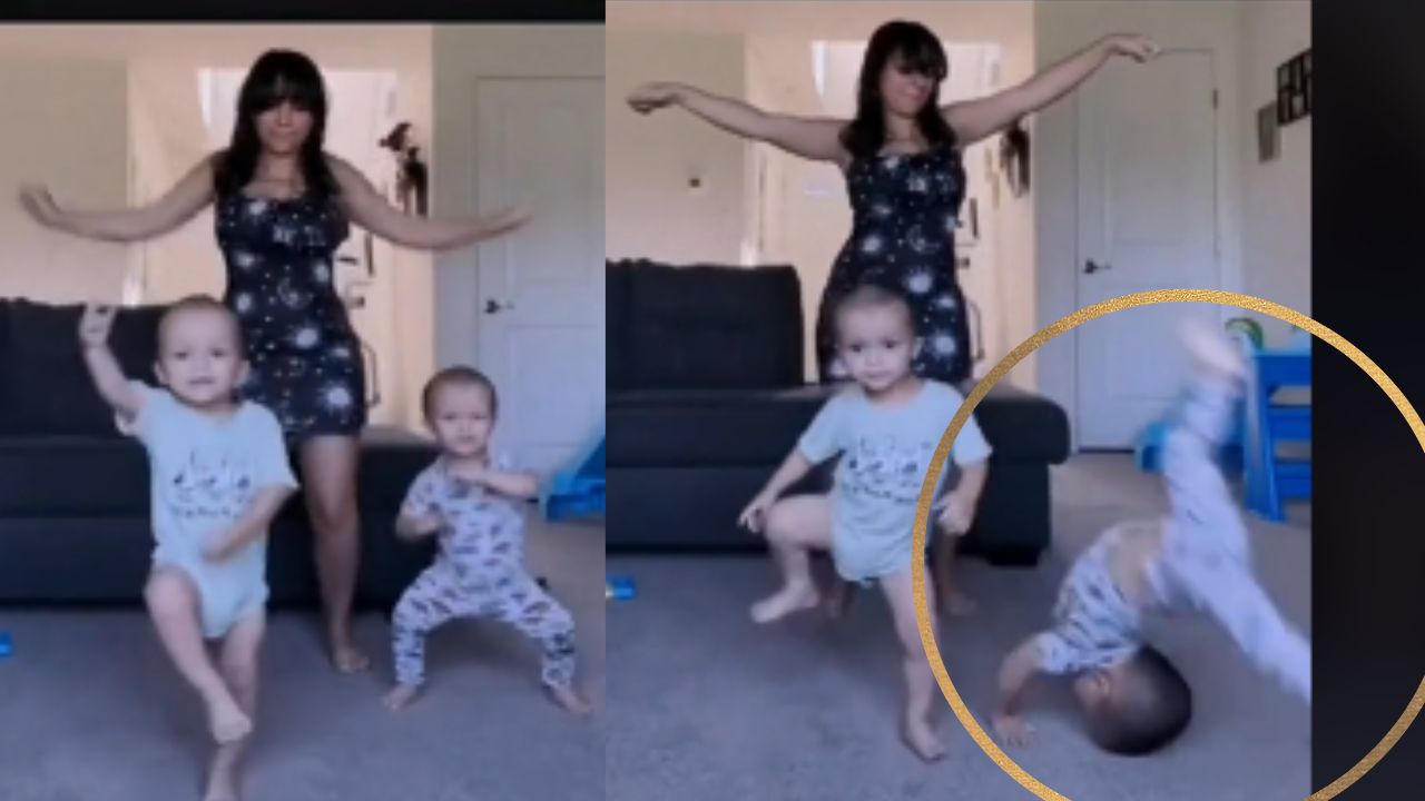 Imagen Principal de Nota: Bebé sorprende con sus habilidades de baile y roba corazones en TikTok