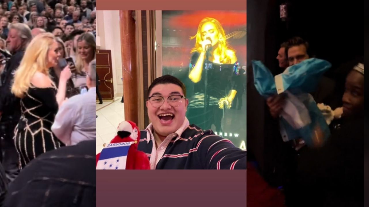 Imagen Principal de Nota: En concierto de Adele fue destacada la bandera de Honduras; así reaccionó el catracho