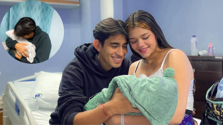 Imagen Principal de Nota: Leonel Villanueva comparte las primeras imágenes de su bebé junto a su pareja