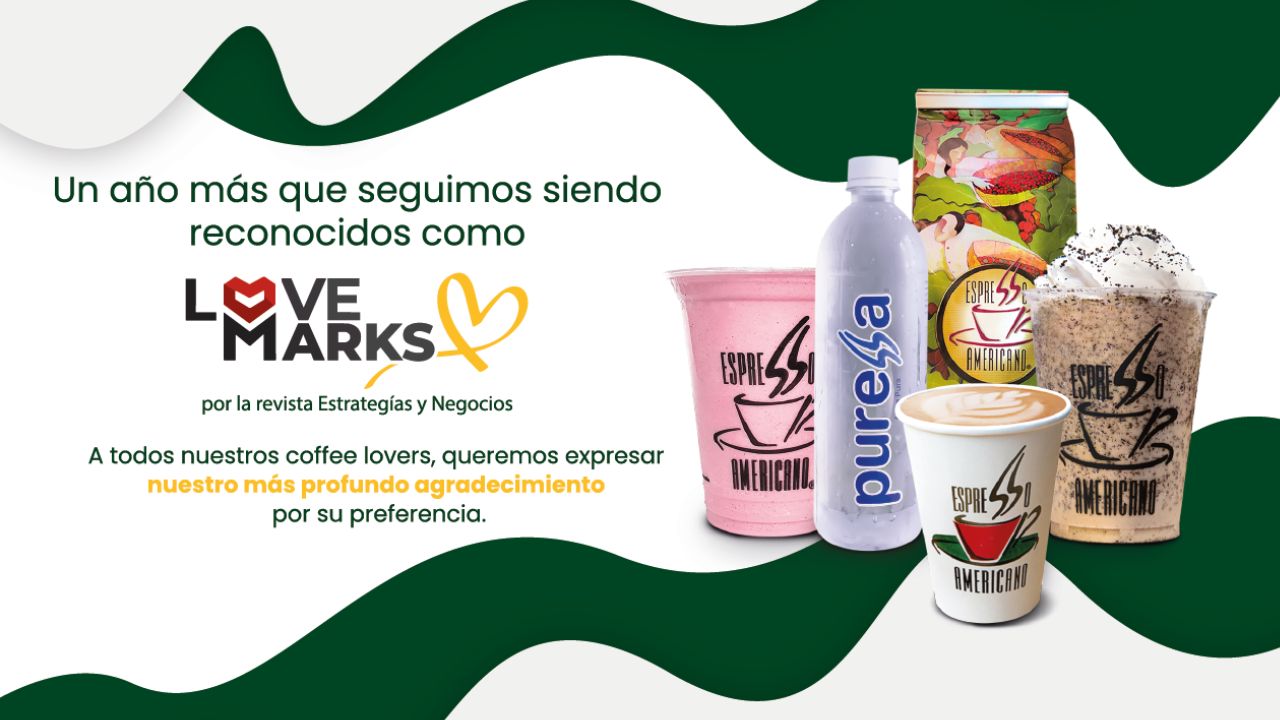 Imagen de Espresso Americano nombrada una vez más Lovemark Regional