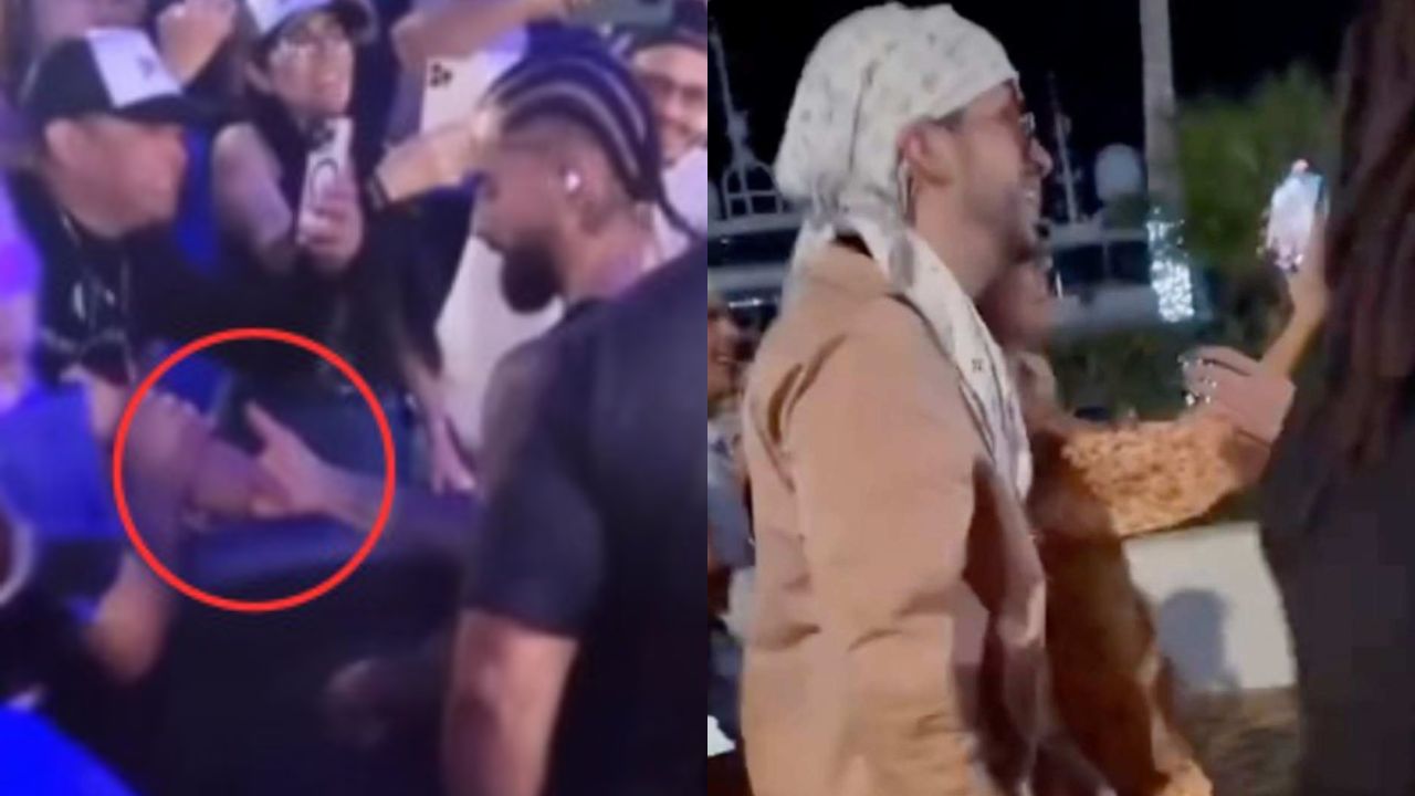Imagen de Maluma lastima a fan y desata polémica por actuar al estilo de Bad Bunny
